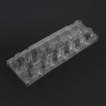 Betose Egg Cartons Plastic Disposable Egg Tray Egg Carton Holder Clear Egg Tray Holder for Refrigerator Groceries