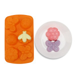 Soap Molds, Beasea 2pcs Bath Bomb Molds Insect Silicone Mold Butterfly Mold DIY Silicone Mold for Bath Bomb, Lotion Bars, Chocolate, Candy, Jello, Crayon, Baking Cupcake